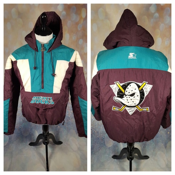Vintage 9s Mighty Ducks Starter Jacket 